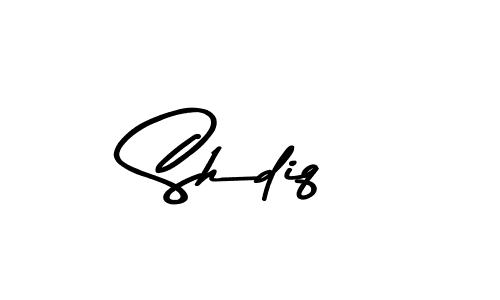How to make Shdiq signature? Asem Kandis PERSONAL USE is a professional autograph style. Create handwritten signature for Shdiq name. Shdiq signature style 9 images and pictures png