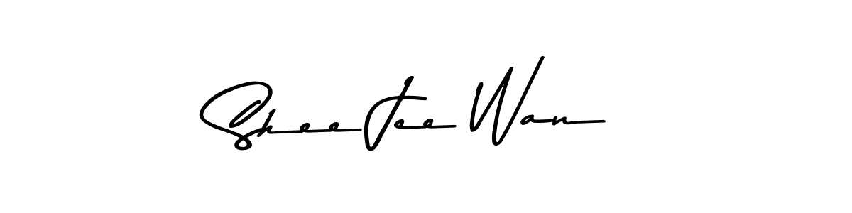 The best way (Asem Kandis PERSONAL USE) to make a short signature is to pick only two or three words in your name. The name Shee Jee Wan include a total of six letters. For converting this name. Shee Jee Wan signature style 9 images and pictures png