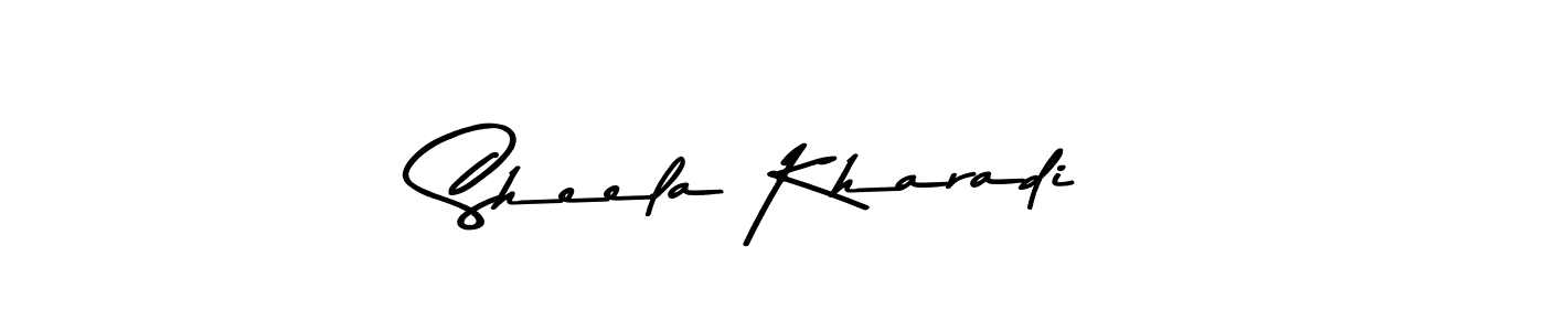 Here are the top 10 professional signature styles for the name Sheela Kharadi. These are the best autograph styles you can use for your name. Sheela Kharadi signature style 9 images and pictures png