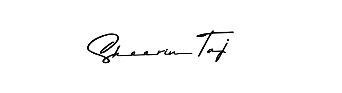 Make a beautiful signature design for name Sheerin Taj. Use this online signature maker to create a handwritten signature for free. Sheerin Taj signature style 9 images and pictures png