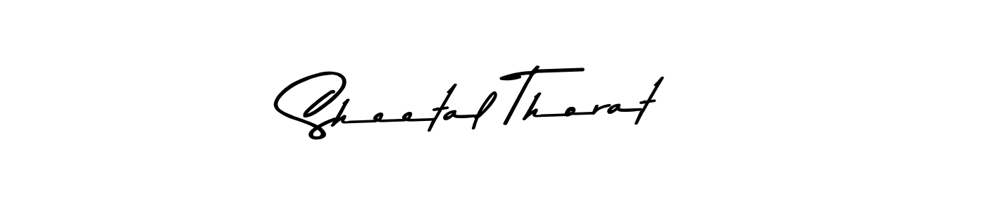 Use a signature maker to create a handwritten signature online. With this signature software, you can design (Asem Kandis PERSONAL USE) your own signature for name Sheetal Thorat. Sheetal Thorat signature style 9 images and pictures png