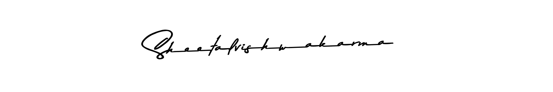 Sheetalvishwakarma stylish signature style. Best Handwritten Sign (Asem Kandis PERSONAL USE) for my name. Handwritten Signature Collection Ideas for my name Sheetalvishwakarma. Sheetalvishwakarma signature style 9 images and pictures png