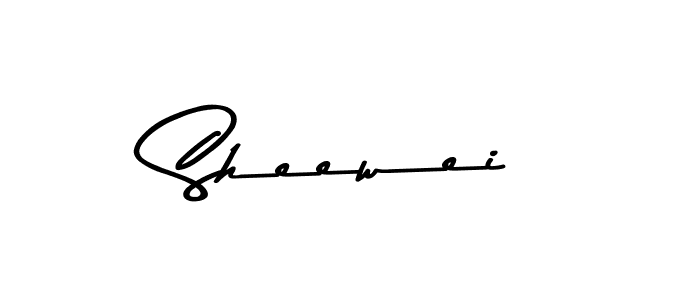 Also we have Sheewei name is the best signature style. Create professional handwritten signature collection using Asem Kandis PERSONAL USE autograph style. Sheewei signature style 9 images and pictures png