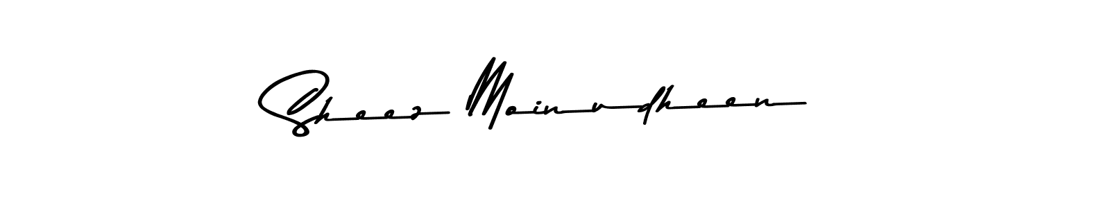 Sheez Moinudheen stylish signature style. Best Handwritten Sign (Asem Kandis PERSONAL USE) for my name. Handwritten Signature Collection Ideas for my name Sheez Moinudheen. Sheez Moinudheen signature style 9 images and pictures png