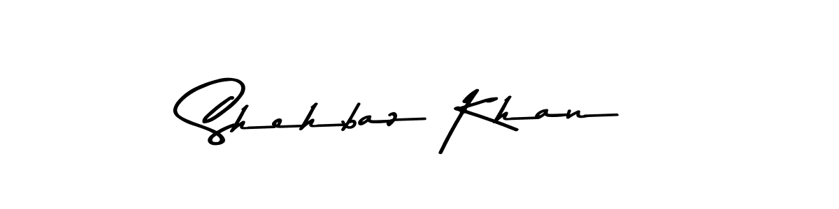Create a beautiful signature design for name Shehbaz Khan. With this signature (Asem Kandis PERSONAL USE) fonts, you can make a handwritten signature for free. Shehbaz Khan signature style 9 images and pictures png