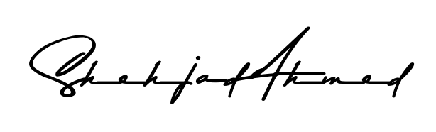 Master the art of signing with Shehjad Ahmed written in fluent Asem Kandis PERSONAL USE script. A great template to practice and refine your handwriting. Shehjad Ahmed signature style 9 images and pictures png