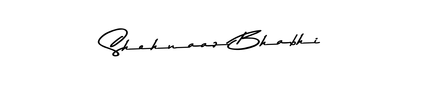 How to make Shehnaaz Bhabhi name signature. Use Asem Kandis PERSONAL USE style for creating short signs online. This is the latest handwritten sign. Shehnaaz Bhabhi signature style 9 images and pictures png