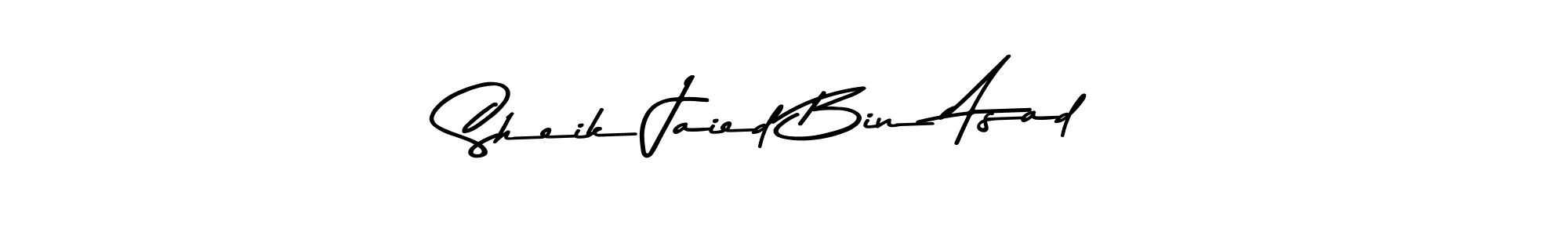 Use a signature maker to create a handwritten signature online. With this signature software, you can design (Asem Kandis PERSONAL USE) your own signature for name Sheik Jaied Bin Asad. Sheik Jaied Bin Asad signature style 9 images and pictures png
