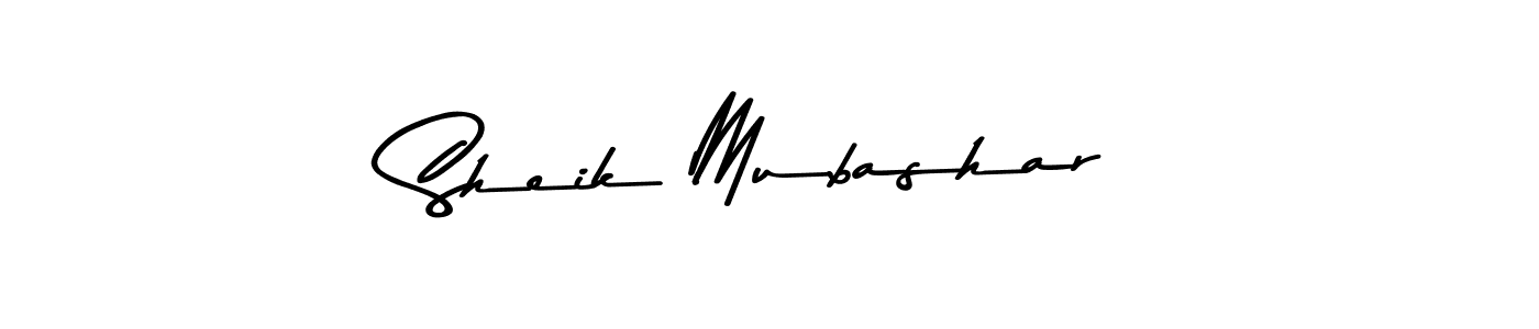 Also we have Sheik Mubashar name is the best signature style. Create professional handwritten signature collection using Asem Kandis PERSONAL USE autograph style. Sheik Mubashar signature style 9 images and pictures png