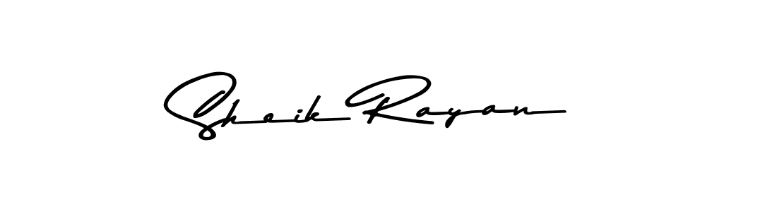 Also You can easily find your signature by using the search form. We will create Sheik Rayan name handwritten signature images for you free of cost using Asem Kandis PERSONAL USE sign style. Sheik Rayan signature style 9 images and pictures png