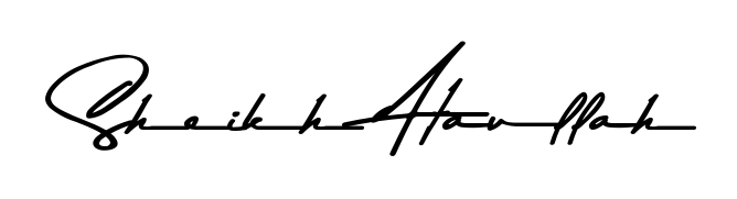 Use a signature maker to create a handwritten signature online. With this signature software, you can design (Asem Kandis PERSONAL USE) your own signature for name Sheikh Ataullah. Sheikh Ataullah signature style 9 images and pictures png