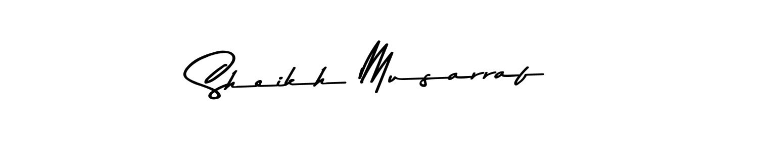 Also we have Sheikh Musarraf name is the best signature style. Create professional handwritten signature collection using Asem Kandis PERSONAL USE autograph style. Sheikh Musarraf signature style 9 images and pictures png