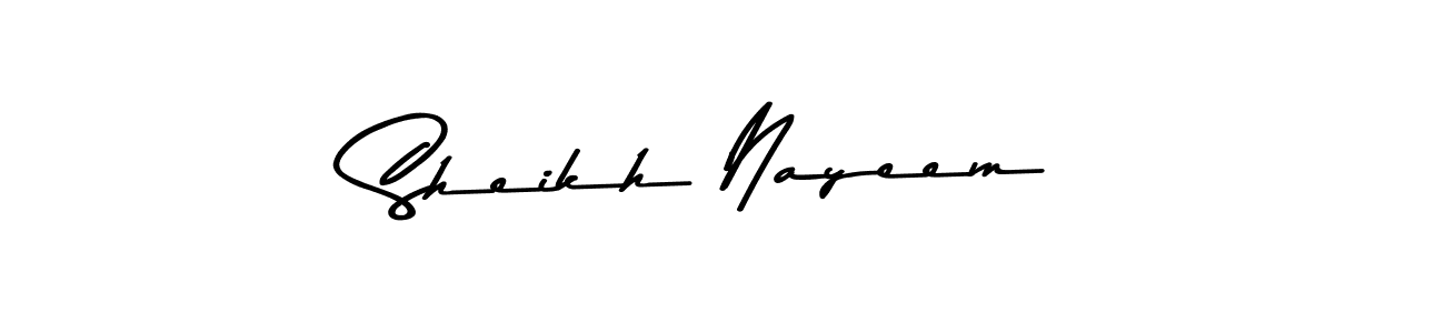 See photos of Sheikh Nayeem official signature by Spectra . Check more albums & portfolios. Read reviews & check more about Asem Kandis PERSONAL USE font. Sheikh Nayeem signature style 9 images and pictures png