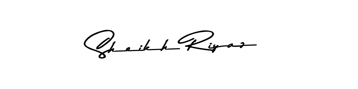 Make a beautiful signature design for name Sheikh Riyaz. Use this online signature maker to create a handwritten signature for free. Sheikh Riyaz signature style 9 images and pictures png