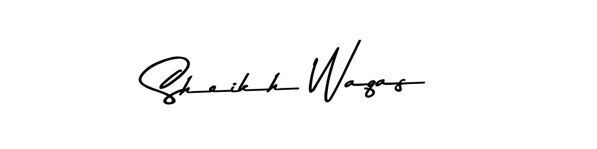 You can use this online signature creator to create a handwritten signature for the name Sheikh Waqas. This is the best online autograph maker. Sheikh Waqas signature style 9 images and pictures png
