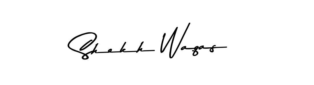 Also You can easily find your signature by using the search form. We will create Shekh Waqas name handwritten signature images for you free of cost using Asem Kandis PERSONAL USE sign style. Shekh Waqas signature style 9 images and pictures png