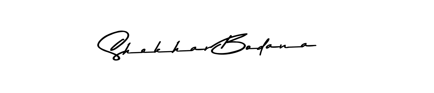 Use a signature maker to create a handwritten signature online. With this signature software, you can design (Asem Kandis PERSONAL USE) your own signature for name Shekhar Bodana. Shekhar Bodana signature style 9 images and pictures png