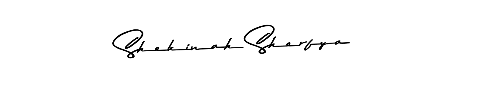 Use a signature maker to create a handwritten signature online. With this signature software, you can design (Asem Kandis PERSONAL USE) your own signature for name Shekinah Sherfya. Shekinah Sherfya signature style 9 images and pictures png