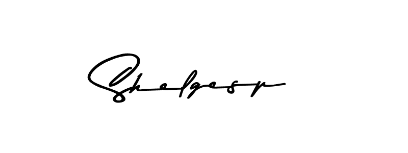 How to make Shelgesp name signature. Use Asem Kandis PERSONAL USE style for creating short signs online. This is the latest handwritten sign. Shelgesp signature style 9 images and pictures png