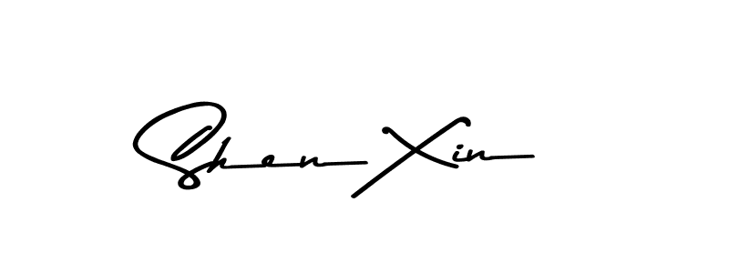Use a signature maker to create a handwritten signature online. With this signature software, you can design (Asem Kandis PERSONAL USE) your own signature for name Shen Xin. Shen Xin signature style 9 images and pictures png