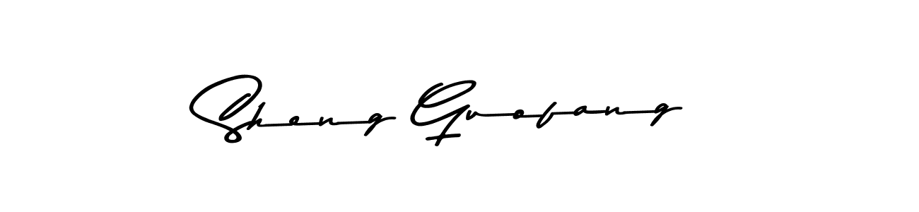 How to Draw Sheng Guofang signature style? Asem Kandis PERSONAL USE is a latest design signature styles for name Sheng Guofang. Sheng Guofang signature style 9 images and pictures png