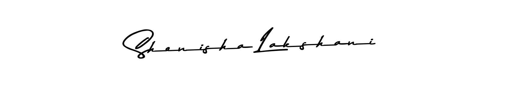 Make a beautiful signature design for name Shenisha Lakshani. With this signature (Asem Kandis PERSONAL USE) style, you can create a handwritten signature for free. Shenisha Lakshani signature style 9 images and pictures png