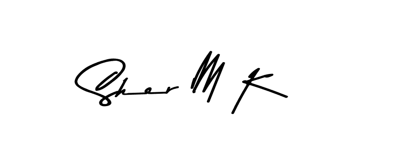 Make a short Sher M K signature style. Manage your documents anywhere anytime using Asem Kandis PERSONAL USE. Create and add eSignatures, submit forms, share and send files easily. Sher M K signature style 9 images and pictures png