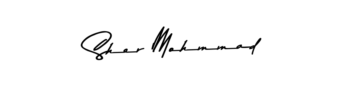 This is the best signature style for the Sher Mohmmad name. Also you like these signature font (Asem Kandis PERSONAL USE). Mix name signature. Sher Mohmmad signature style 9 images and pictures png