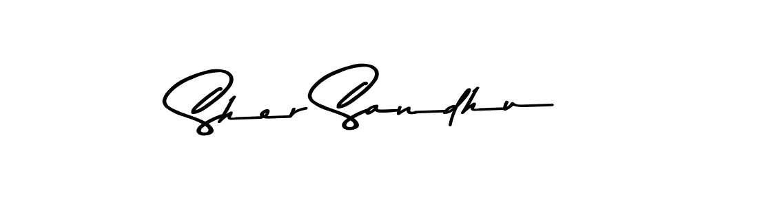 Also we have Sher Sandhu name is the best signature style. Create professional handwritten signature collection using Asem Kandis PERSONAL USE autograph style. Sher Sandhu signature style 9 images and pictures png