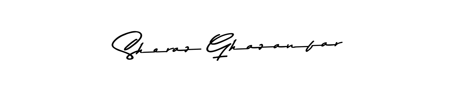 Design your own signature with our free online signature maker. With this signature software, you can create a handwritten (Asem Kandis PERSONAL USE) signature for name Sheraz Ghazanfar. Sheraz Ghazanfar signature style 9 images and pictures png