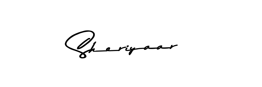 Sheriyaar stylish signature style. Best Handwritten Sign (Asem Kandis PERSONAL USE) for my name. Handwritten Signature Collection Ideas for my name Sheriyaar. Sheriyaar signature style 9 images and pictures png