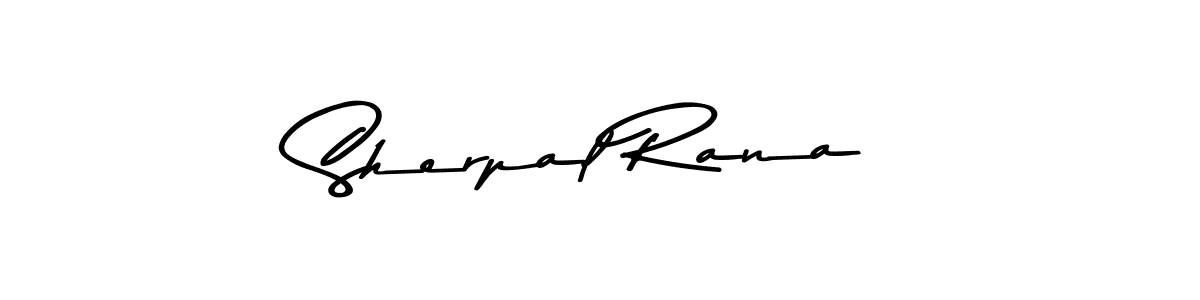 Also You can easily find your signature by using the search form. We will create Sherpal Rana name handwritten signature images for you free of cost using Asem Kandis PERSONAL USE sign style. Sherpal Rana signature style 9 images and pictures png