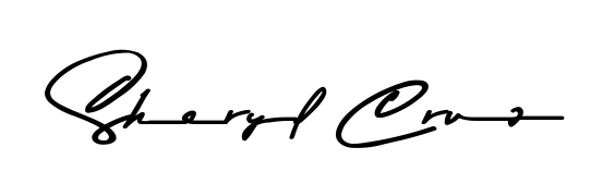 Turn your name Sheryl Cruz into a signature brand with Asem Kandis PERSONAL USE styling. Download in standard PNG or transparent format anytime. Sheryl Cruz signature style 9 images and pictures png
