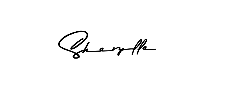 Also You can easily find your signature by using the search form. We will create Sherylle name handwritten signature images for you free of cost using Asem Kandis PERSONAL USE sign style. Sherylle signature style 9 images and pictures png