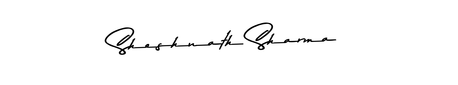 Sheshnath Sharma stylish signature style. Best Handwritten Sign (Asem Kandis PERSONAL USE) for my name. Handwritten Signature Collection Ideas for my name Sheshnath Sharma. Sheshnath Sharma signature style 9 images and pictures png