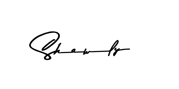 Design your own signature with our free online signature maker. With this signature software, you can create a handwritten (Asem Kandis PERSONAL USE) signature for name Shewly. Shewly signature style 9 images and pictures png