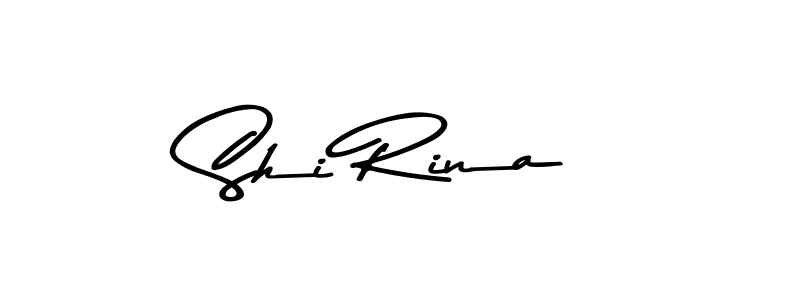 Make a beautiful signature design for name Shi Rina. With this signature (Asem Kandis PERSONAL USE) style, you can create a handwritten signature for free. Shi Rina signature style 9 images and pictures png
