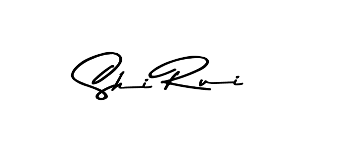 Shi Rui stylish signature style. Best Handwritten Sign (Asem Kandis PERSONAL USE) for my name. Handwritten Signature Collection Ideas for my name Shi Rui. Shi Rui signature style 9 images and pictures png