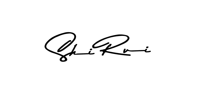 Shi Rui stylish signature style. Best Handwritten Sign (Asem Kandis PERSONAL USE) for my name. Handwritten Signature Collection Ideas for my name Shi Rui. Shi Rui signature style 9 images and pictures png