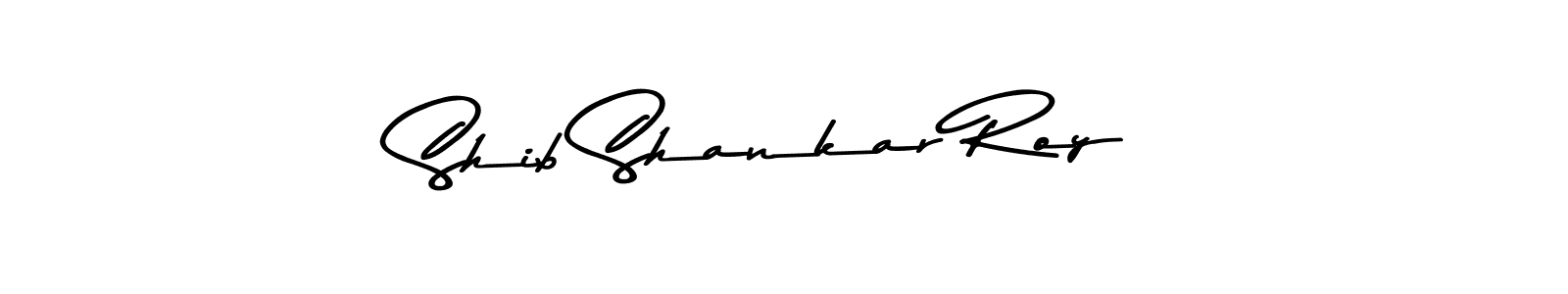 Design your own signature with our free online signature maker. With this signature software, you can create a handwritten (Asem Kandis PERSONAL USE) signature for name Shib Shankar Roy. Shib Shankar Roy signature style 9 images and pictures png