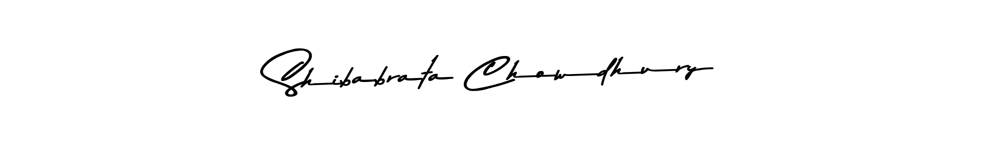 Make a beautiful signature design for name Shibabrata Chowdhury. With this signature (Asem Kandis PERSONAL USE) style, you can create a handwritten signature for free. Shibabrata Chowdhury signature style 9 images and pictures png