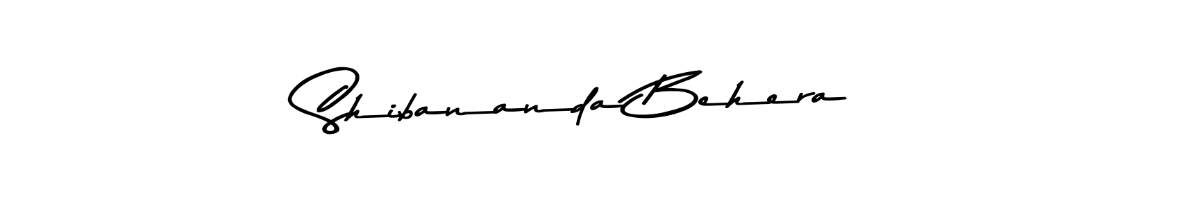 Use a signature maker to create a handwritten signature online. With this signature software, you can design (Asem Kandis PERSONAL USE) your own signature for name Shibananda Behera. Shibananda Behera signature style 9 images and pictures png