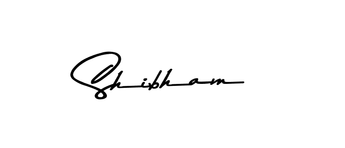 How to make Shibham signature? Asem Kandis PERSONAL USE is a professional autograph style. Create handwritten signature for Shibham name. Shibham signature style 9 images and pictures png