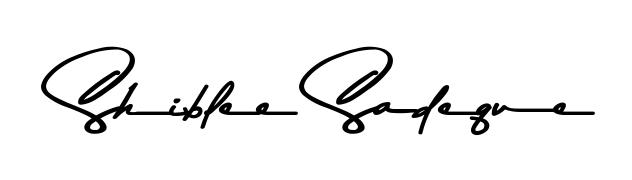 A dynamic signature style for Shiblee Sadeque using Asem Kandis PERSONAL USE script. Designed to look authentic, handwritten, and professional. Shiblee Sadeque signature style 9 images and pictures png