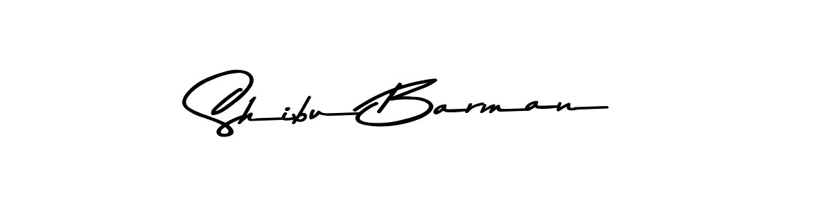 Design your own signature with our free online signature maker. With this signature software, you can create a handwritten (Asem Kandis PERSONAL USE) signature for name Shibu Barman. Shibu Barman signature style 9 images and pictures png