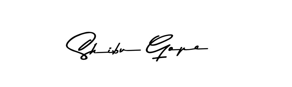 Similarly Asem Kandis PERSONAL USE is the best handwritten signature design. Signature creator online .You can use it as an online autograph creator for name Shibu Gope. Shibu Gope signature style 9 images and pictures png