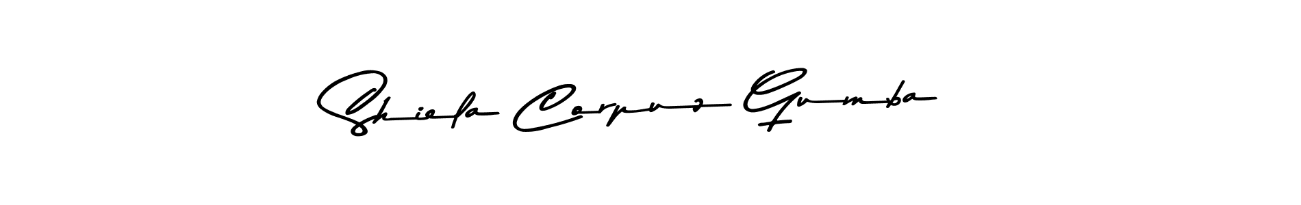 You should practise on your own different ways (Asem Kandis PERSONAL USE) to write your name (Shiela Corpuz Gumba) in signature. don't let someone else do it for you. Shiela Corpuz Gumba signature style 9 images and pictures png