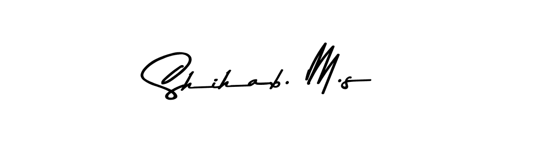 Once you've used our free online signature maker to create your best signature Asem Kandis PERSONAL USE style, it's time to enjoy all of the benefits that Shihab. M.s name signing documents. Shihab. M.s signature style 9 images and pictures png