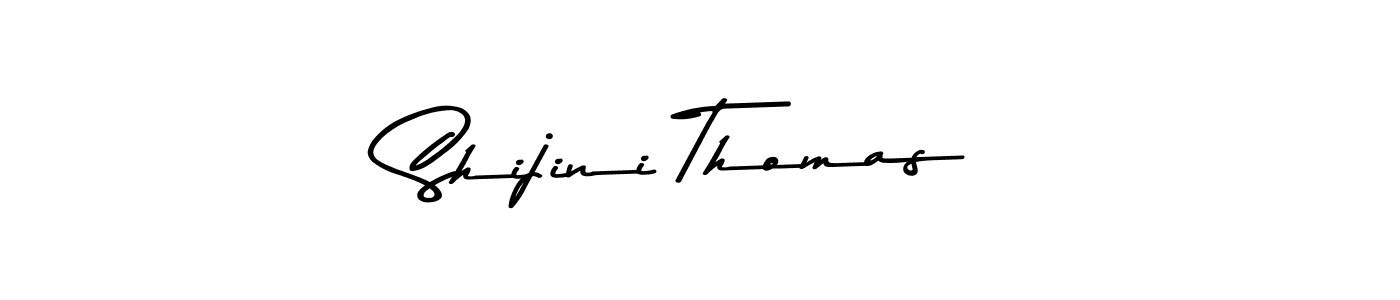 Asem Kandis PERSONAL USE is a professional signature style that is perfect for those who want to add a touch of class to their signature. It is also a great choice for those who want to make their signature more unique. Get Shijini Thomas name to fancy signature for free. Shijini Thomas signature style 9 images and pictures png