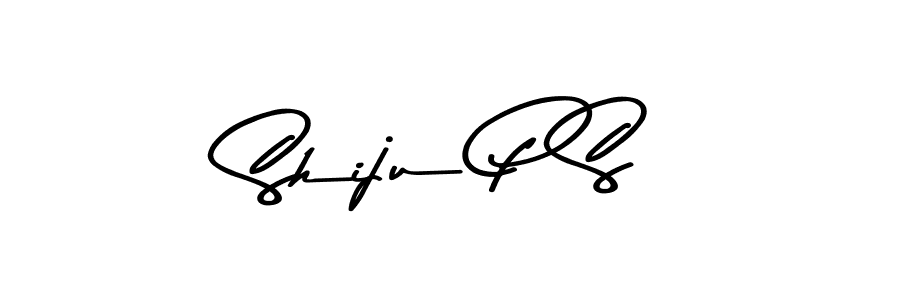 Design your own signature with our free online signature maker. With this signature software, you can create a handwritten (Asem Kandis PERSONAL USE) signature for name Shiju P S. Shiju P S signature style 9 images and pictures png